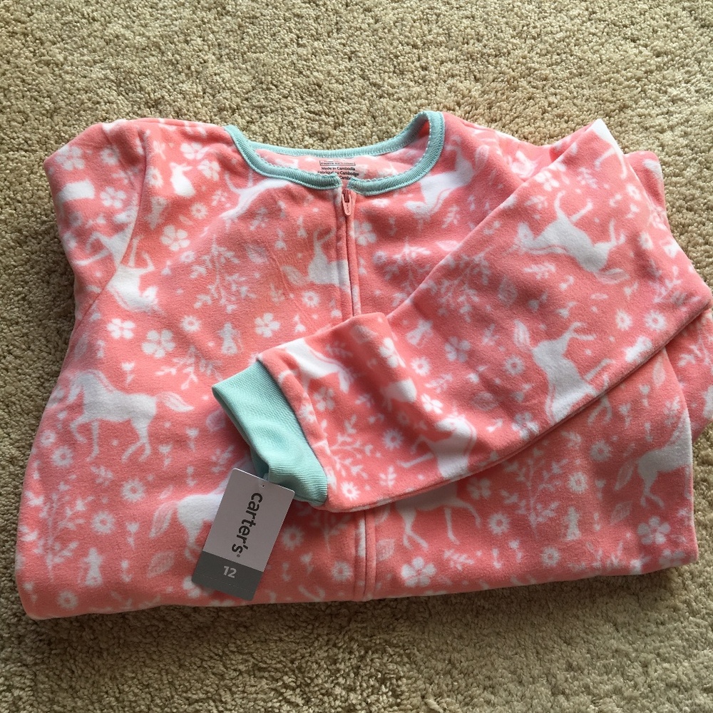 Carter’s Girl’s Blanket Sleeper Size 12